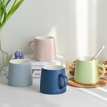 홈카페 파스텔 머그컵 4P 세트