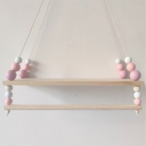진열대 정리 수납 북유럽 스타일 유치원 장식 벽 선반 옷 보관 랙 수제 어린이 방 걸이 구슬, [22] Second floor 8