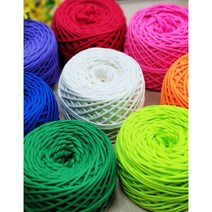 5.0mm 100yard 촘촘 고급 우동실 청키스트링 / 소프트 폴리에스터 우동끈 / 가벼운실 부드러운실 (61칼라), No.52