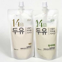 잔다리 14일두유 180g X 10팩 국내산 맛있는 두유, 청서리태 10팩