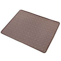 개냉각 매트 여름 패드 고양이 담요 아이스 빨 소파 침대 애완 동물, 02 coffee_05 XL-100x70cm