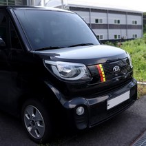 가오 더뉴 레이 라디에이터 그릴 커버 데칼 퍼포먼스 스티커 액세서리 래핑 필름 용품, A.독일(조수석)