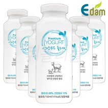 [퀴클리몰] 이담 산양 플레인 요구르트 150ml x 7팩, 7개