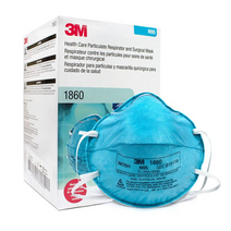 3M N95 의료용 방진 마스크 1860 1860S -20개입, 남성용 1860 (1BOX-20EA)
