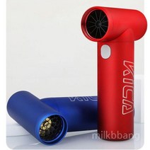 핸디 제트펜 터보 팬 미니 선풍기 휴대용 블로워, D.MijiaSmart터보팬업그레이드레드