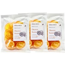 미국직구 칵테일 공예 식음료용 TN 식품 건조 오렌지 슬라이스 가니쉬 5.8온스(3팩), 상세참조, 수량