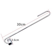 수족관용 스테인레스 스틸 CO2 디퓨저 심은 탱크 세라믹 멤브레인 분무기 레귤레이터 수족관 액세서리, 30CMX3.6CM