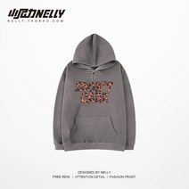 교복맨투맨 봄자켓 가을 표범 인쇄 프린팅 디자인 스웨터 XL 후드 레트로 옛날 트렌디한 bf 남성 남자과 여성 여자의 탑 인스타그램