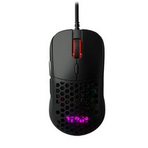 제닉스 TITAN GX AIR 타공 경량 마우스게이밍마우스 유선 마우스, GX AIR(화이트)