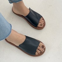 절개 데일리 폭신 슬리퍼