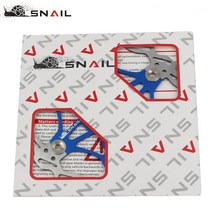 자전거부품달팽이 산악 도로 자전거 플로팅 디스크 브레이크 패드 160mm 203mm 6-네일 로터 액세서리