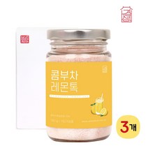 콤부차 레몬 혼합유산균 발효 음료 차 과일 야채 분말 우바 홍차 녹차 비타민C 발포 탄산수 콤부 콤푸차 만들기, 160g x 3개, 3개