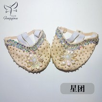 리듬체조 슈즈 반슈즈 발레 무용 토신발 반양말 3개세트, 무리