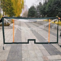 3륜차 비덮개 타입비막이 비차단천막 타프사이드월, T11- 풀업스트랩 0.4mm250큰비