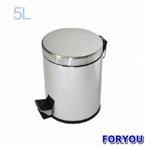 MDG2533 동무 스텐페달휴지통7리터 스텐 휴지통 분리수거 정리 가정잡화 생활용품 쓰레기통 (음식물쓰레기통/스탠음식물쓰레기통/쓰레기통/스탠쓰레이통)