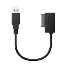 외장형 씨디롬 DVD 플레이어 odd 뜨거운 판매 35cm usb 어댑터 pc 6p 7p cd dvd rom sata to usb 2.0 변환기 Slimline sata 153, 협력사, 검은 색