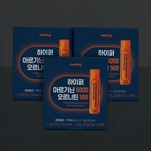아르기닌 6000 오르니틴 500 앰플형 25ml x 7병 3박스, 3개