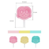소프트아이스크림기계 가정용 아이스크림메이커 아이스 캔디 케이크 초콜릿 손으로 만든 DIY 금형 만화 실, 07 07 Bear