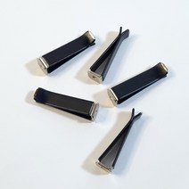 긴 사각 차량용 벤트 클립 ( 블랙 ) diy 재료 만들기 몰드몰 석고방향제, 10개