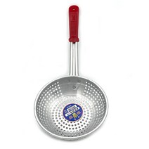 동흥 백색 건지기 타공 펀칭 양은 알루미늄 채반 뜰채, 1개