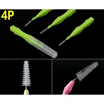 일자형 치간칫솔 치간칫솔 ssss sss ss 1.0 0.8 페리오 오랄비 gum l형, 사이즈, SSSS (0.4mm)