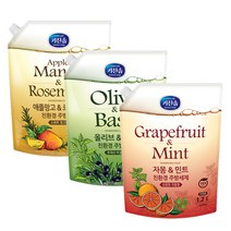 무궁화 키친솝 친환경 주방세제 1200ml X 3개, 자몽+올리브+망고