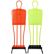 축구 훈련 인간 벽 포지셔닝 프리킥 훈련 대상 장애물, 하나의 다채로운 풍선 벽