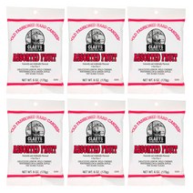 클레이스 프루츠 믹스 드롭스 4가지 과일맛 레몬 사과 수박 체리사탕 170g(6oz)x6
