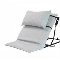 간호 침대 매트리스 등받이 리프트 보조 케어 기구, 라이트 그레이 롱 스타일