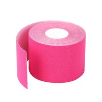 홈케어리프팅 초음파 미용기기 휴대용 얼굴 주름 제거제 스티커 5cm x 5m 눈 미세 라인 테이프 탄력, 02 Pink