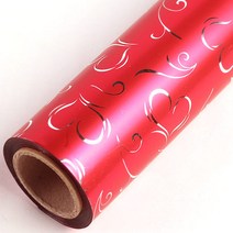 노크원 비닐포장지당일발송, 1롤, 06러블리하트/중/빨강