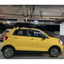 300리터 루프박스 경차 모닝 레이 캐스퍼 루프백, B. 350리터 블랙+크로스바