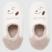 유니클로 양털 실내화 피넛홀리데이