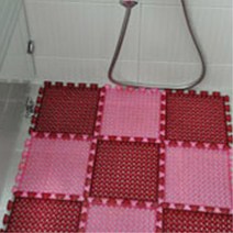 화장실 바닥 청결 유지 핑크 발 매트 피부샵 애견샵 오염방지 겨울용 빗물제거 장마