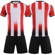 족구유니폼세트 족구복 축구단체복 어린이 성인 축구 유니폼 소년 소녀 남자 의류 세트 Survetement 키트 Futebol 훈련 저지 정장, [01] Adult size S, [01] Red