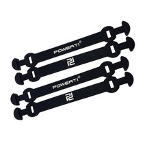 테니스연습 기구 리턴볼 실용적인 테니스 라켓 진동 감쇠기 쉬운 설치 4 피스, 04 Black