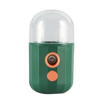 얼굴스팀기 머리 두피 안면 미용 피부케어기기 15ml 미니 캡슐 나노 워터 스프레이 페이셜 스티머 핸드 헬드 리하이드레이터 가습기 페이스 USB 충전 물 보충기 미터, 04