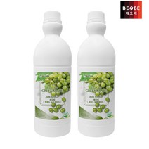 베오베 청포도 농축액 1.8kg 2개세트, 단품
