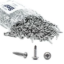 직결피스 스텐피스 스덴피스 와샤머리 봉지판매, 직결 와샤머리(스텐)#8(4.2)x19-500개