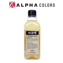 알파 아교액 250ml 순아교 젤라틴 한국화 동양화 낱개, 알아교250g