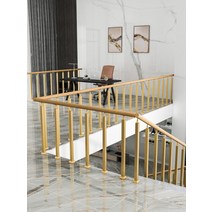 계단 난간대 목재 철골 지지대 손잡이 미끄럼방지, 스테인레스 스틸 기둥 95 높이황금