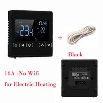 난방시스템 온도 조절기 220v110v floorwarming room wifi 온도 조절기 전기 가스 보일러 물 가열 음성 온도 컨트롤러 화씨, 협력사, mh1823d 16a - 와이파이