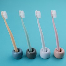 [오죤] 올커니 숨쉬는 칫솔 로얄 이중 미세모 빠른 통풍건조, 10개