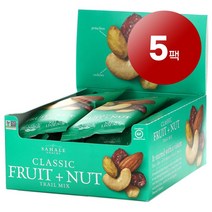 리암마켓 Sahale Snacks 사헬 스낵 트레일 믹스 클래식 과일 견과 혼합 9개입 각 42.5g 1팩, 5팩