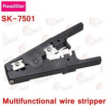 네트워크 장비 도구 1 pc 멀티 도체 케이블 스트리퍼 커터 휴대용 SK7501 스트레이퍼