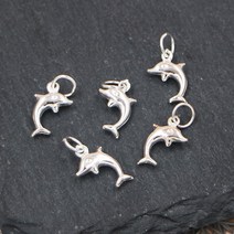 U1125) 925실버 큐티 돌고래 / 팔찌 만들기 재료