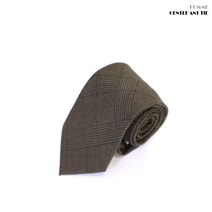 젠틀안트 브라운 체크 수동넥타이 폭8cm MT-5192