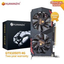 HUANANZHI GTX 760 960 970 2G 4G RX 550 560 4G GDDR4 GDDR5 DVI VGA HDMI 호환 GPU, GTX 1050ti 4G