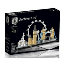 아키텍쳐 런던 타워 브릿지 488pcs 21034 중국 호환 블록 생일 선물, B