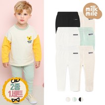 [밀크마일] [2종세트]팝핑+마시멜로우레깅스